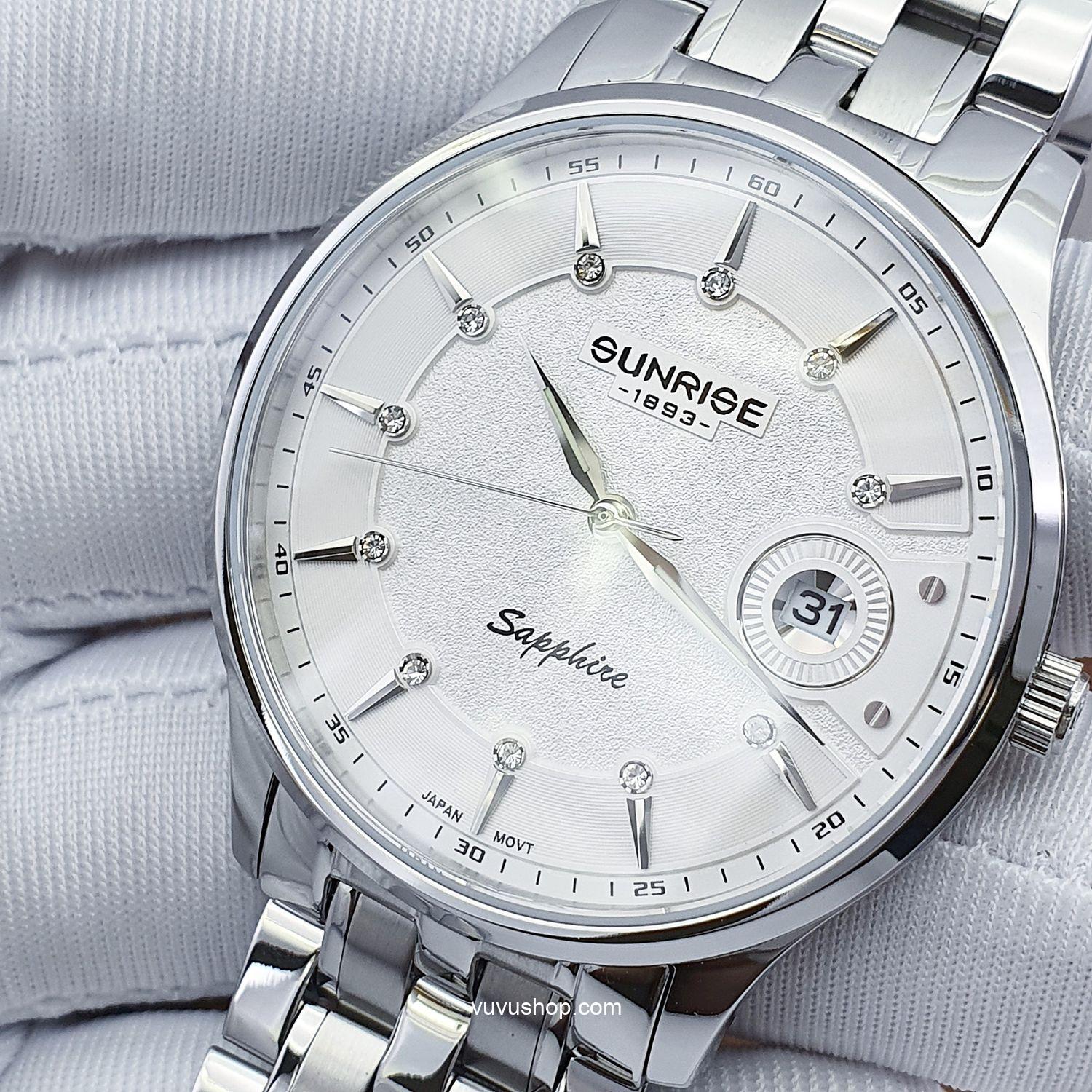 Đồng hồ nam SUNRISE 1222SA Chính hãng - Ảnh 5