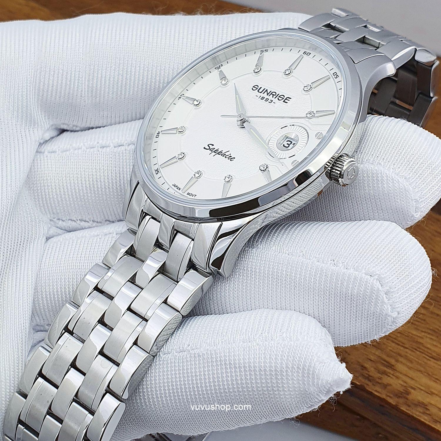 Đồng hồ nam SUNRISE 1222SA Chính hãng - Ảnh 4