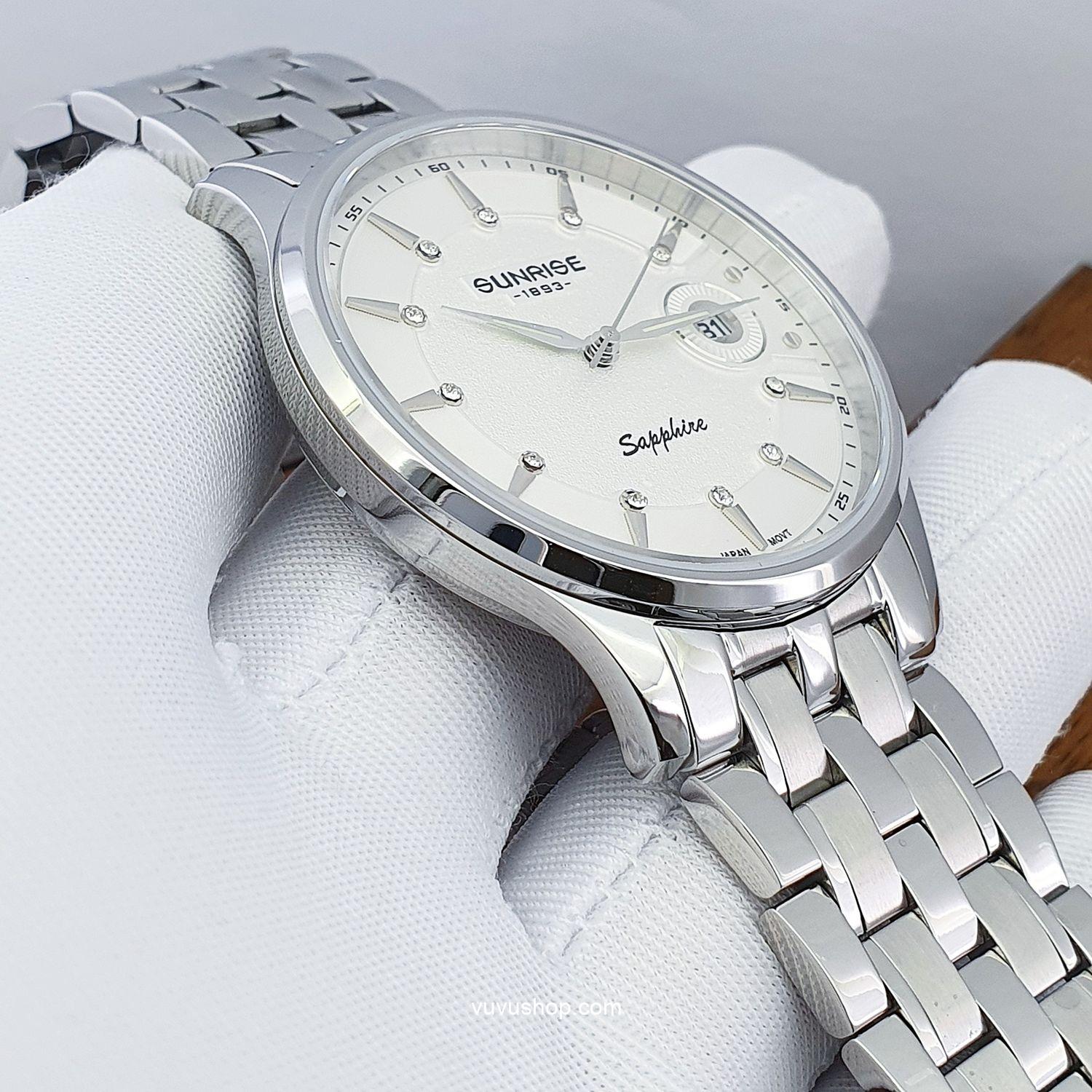 Đồng hồ nam SUNRISE 1222SA Chính hãng - Ảnh 3