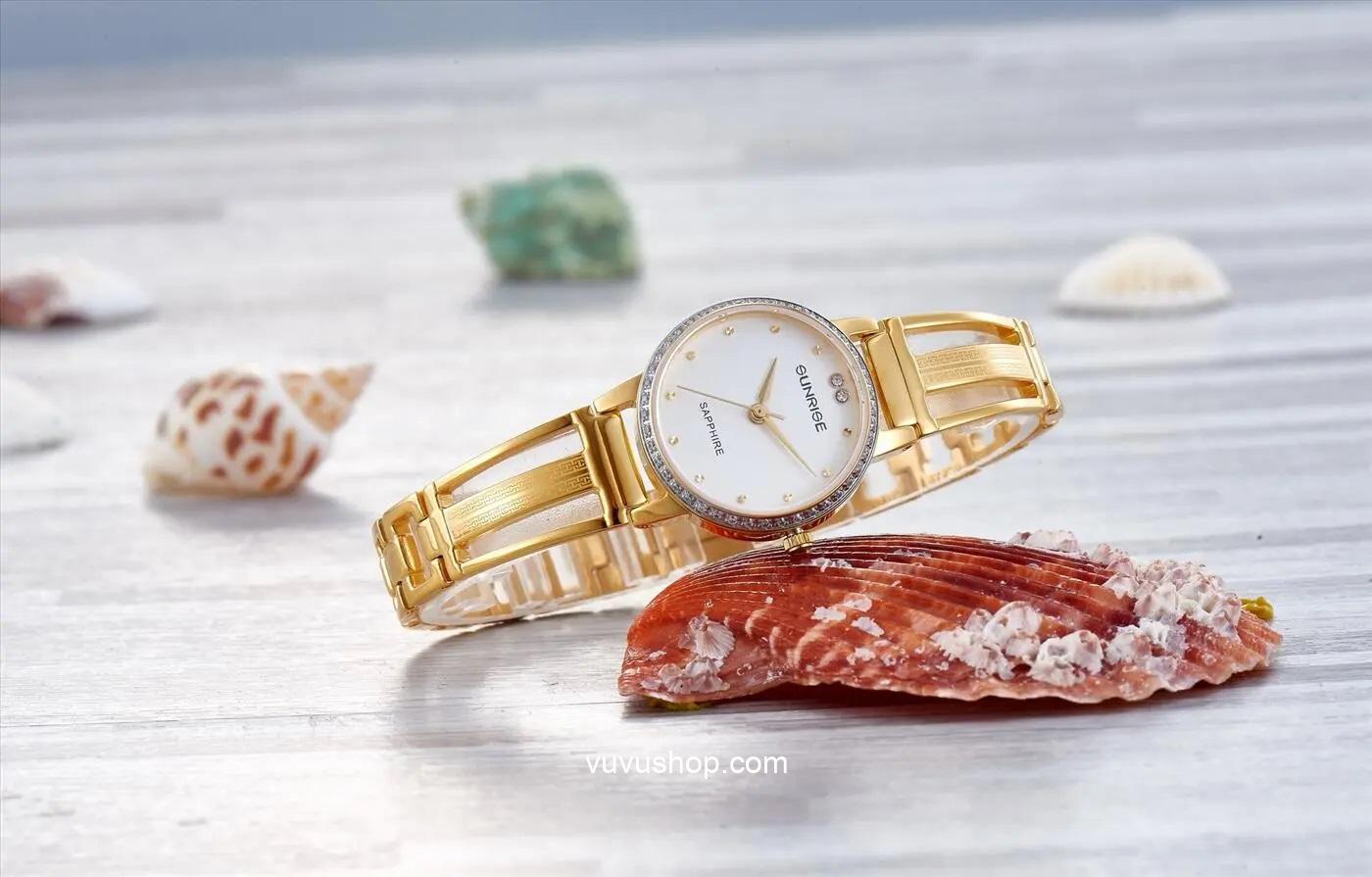 Đồng hồ nữ SUNRISE 9924AA Chính hãng - Ảnh 6