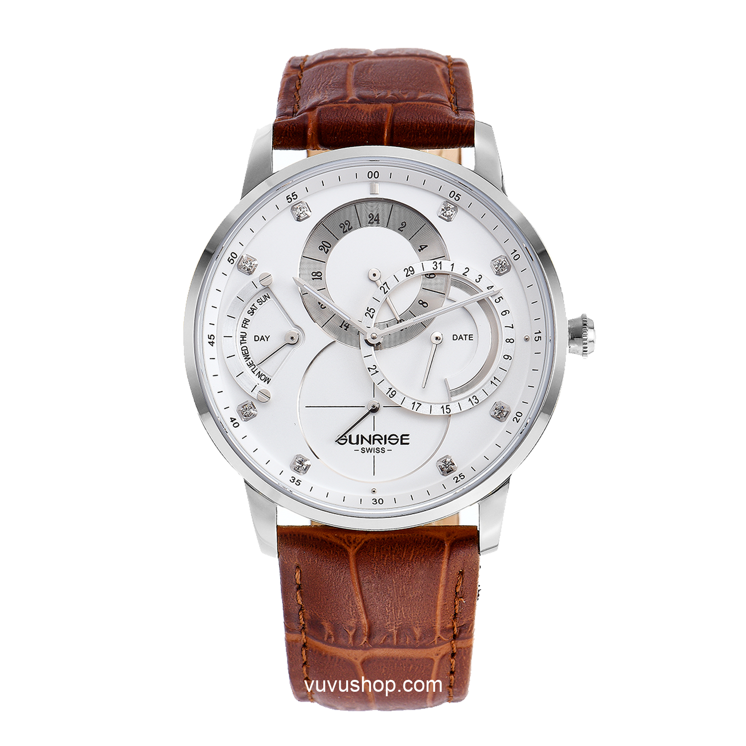 Đồng hồ nam SUNRISE 1146PA Chính hãng