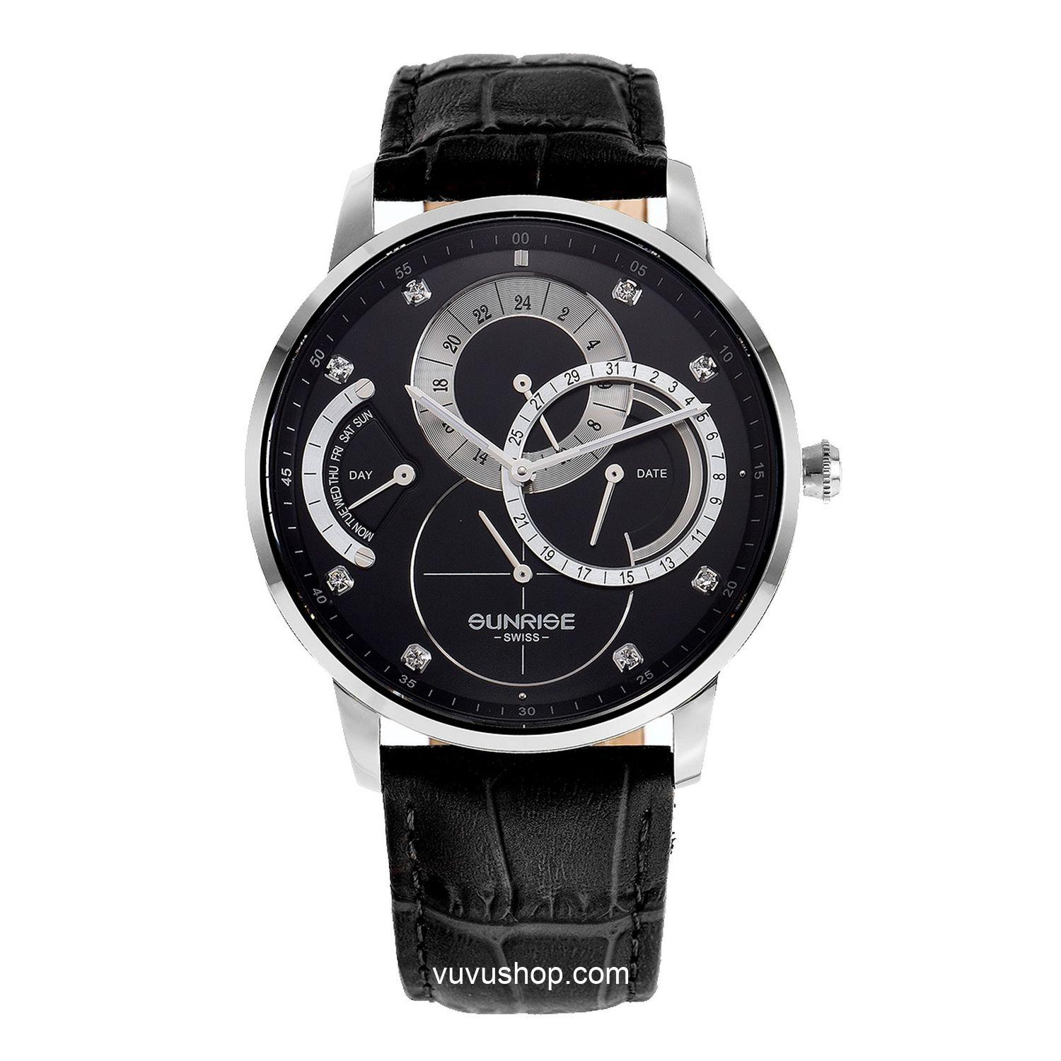 Đồng hồ nam SUNRISE 1146PA Chính hãng - Ảnh 2