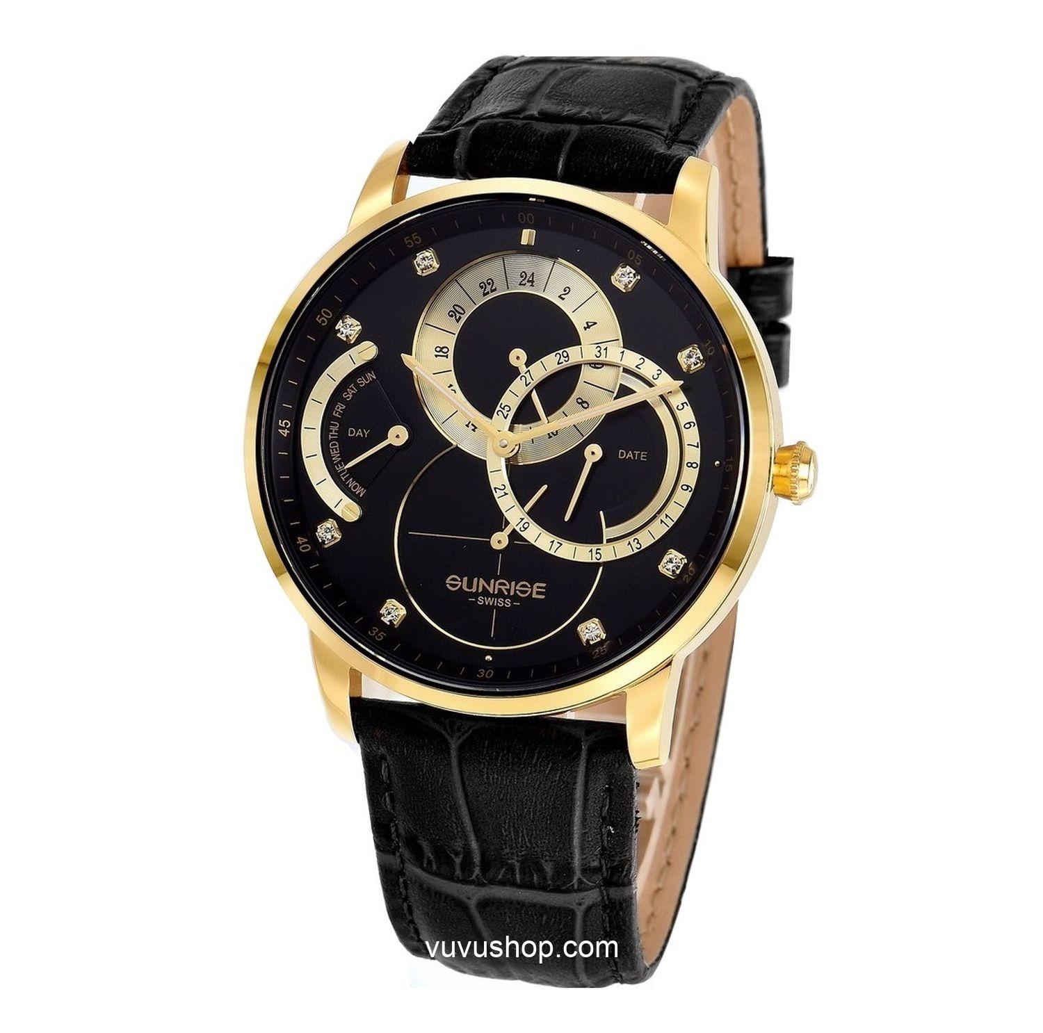 Đồng hồ nam SUNRISE 1146PA Chính hãng - Ảnh 2