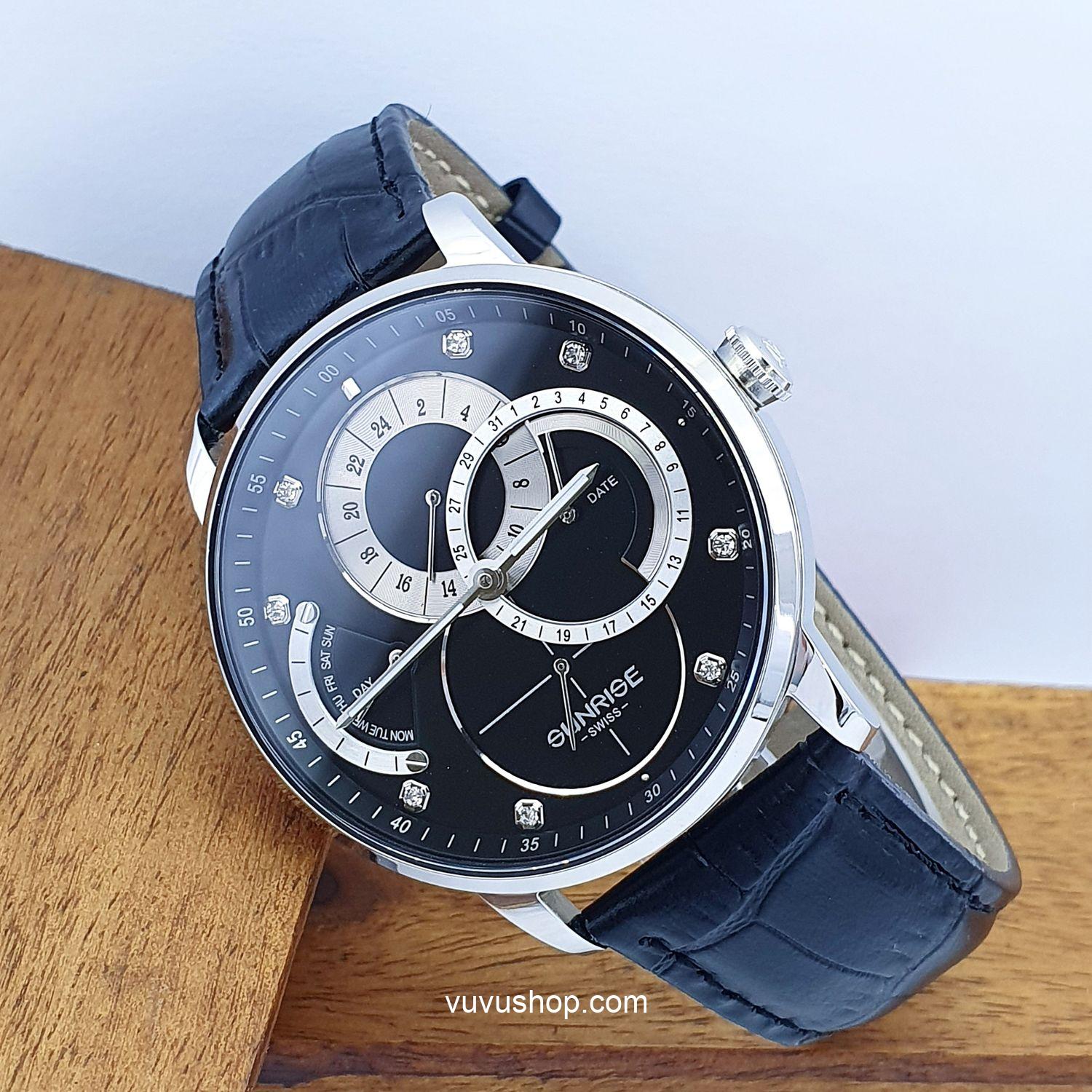 Đồng hồ nam SUNRISE 1146PA Chính hãng - Ảnh 3