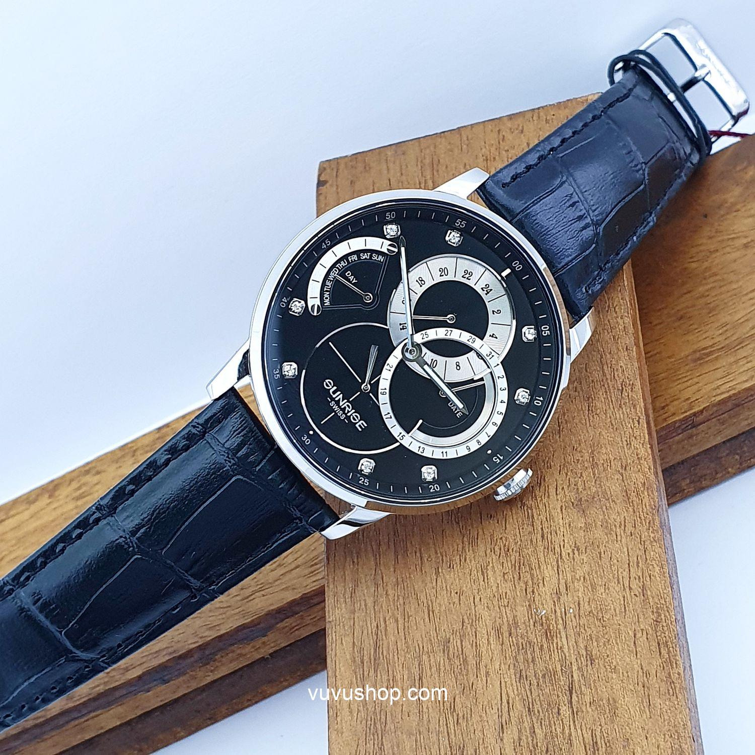 Đồng hồ nam SUNRISE 1146PA Chính hãng - Ảnh 4