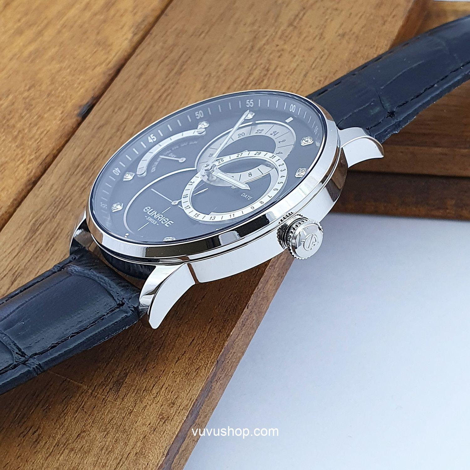 Đồng hồ nam SUNRISE 1146PA Chính hãng - Ảnh 6