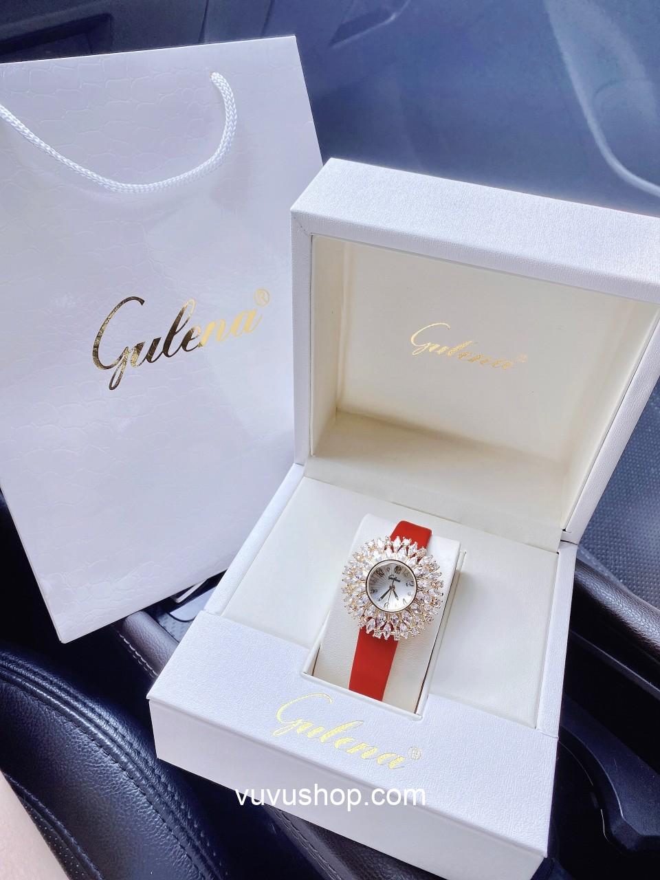 Đồng hồ nữ Gulena AL262 - Dây da - Ảnh 13