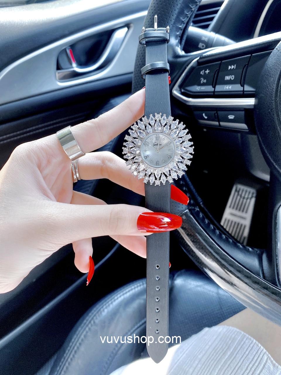 Đồng hồ nữ Gulena AL262 - Dây da - Ảnh 12