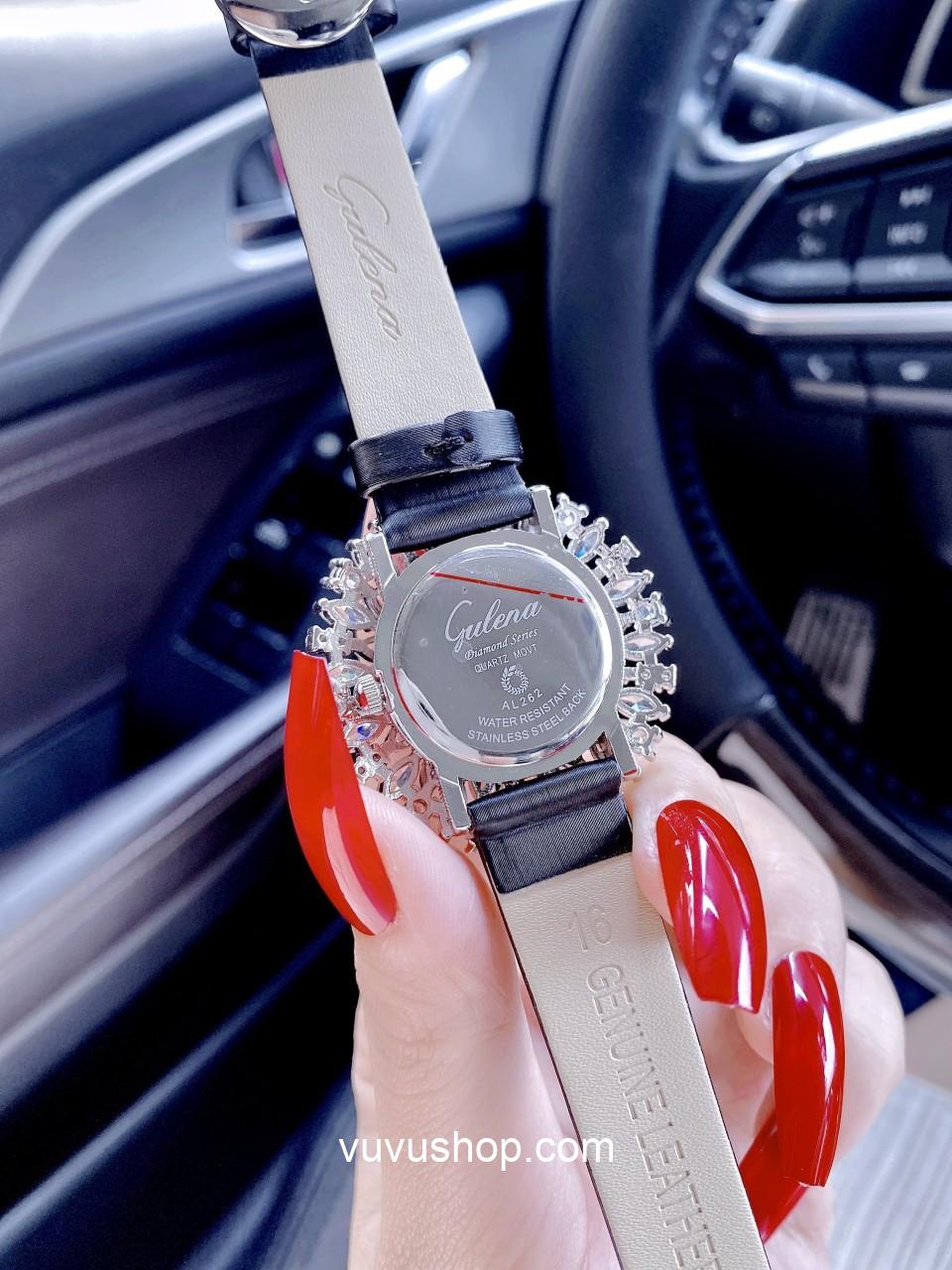 Đồng hồ nữ Gulena AL262 - Dây da - Ảnh 11