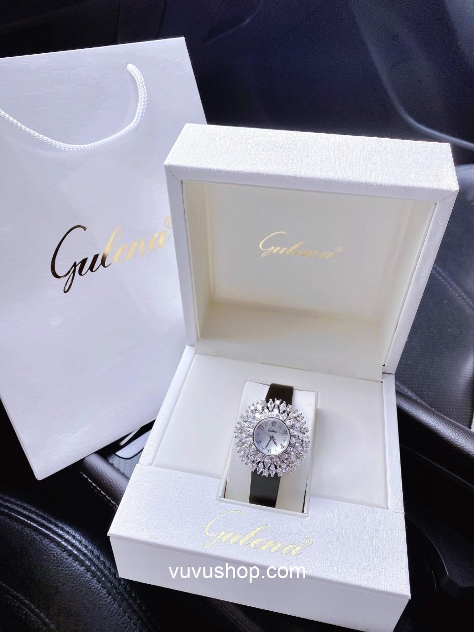 Đồng hồ nữ Gulena AL262 - Dây da - Ảnh 13