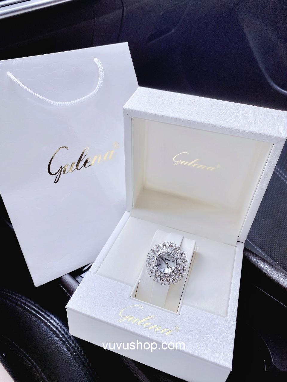 Đồng hồ nữ Gulena AL262 - Dây da - Ảnh 10