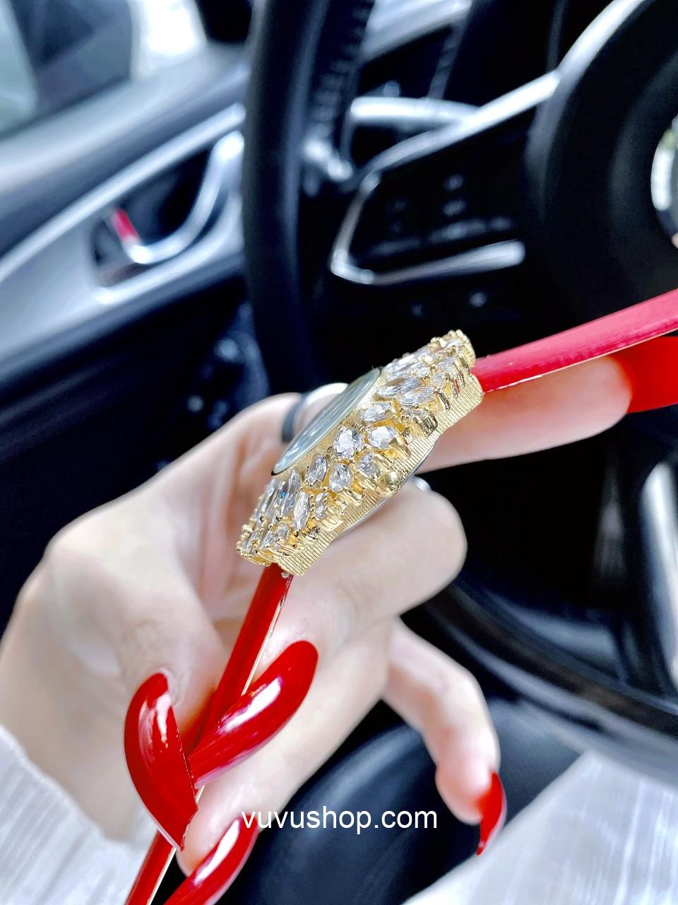 Đồng hồ nữ Gulena AL262 - Dây da - Ảnh 9
