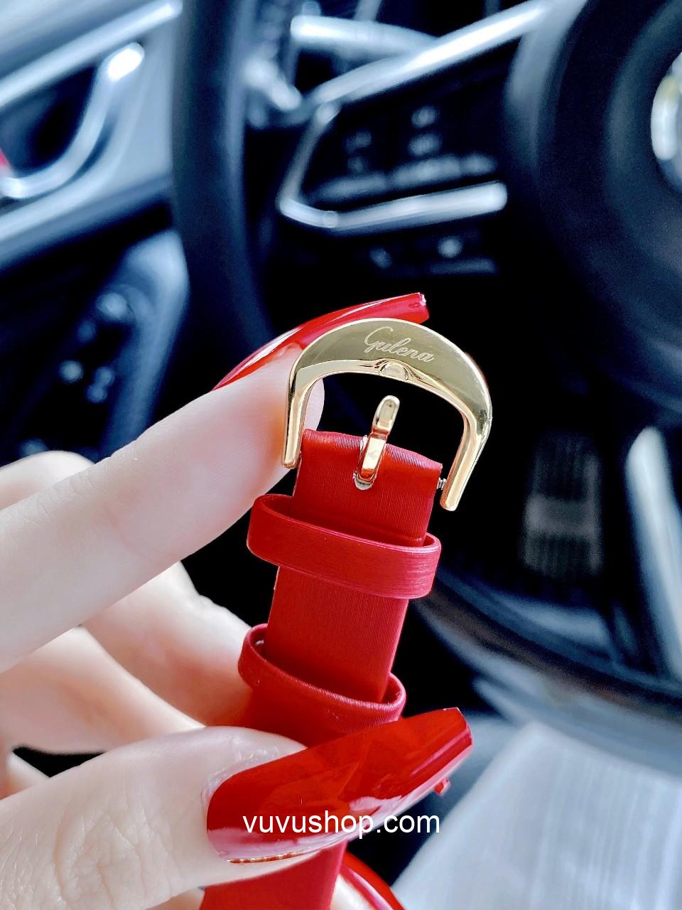 Đồng hồ nữ Gulena AL262 - Dây da - Ảnh 11