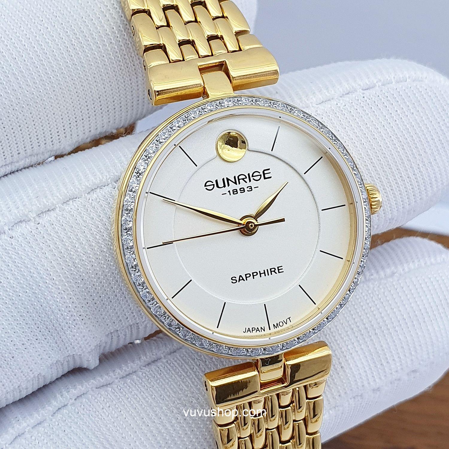 Đồng hồ nữ SUNRISE 9967AA - Kính sapphire - Ảnh 5