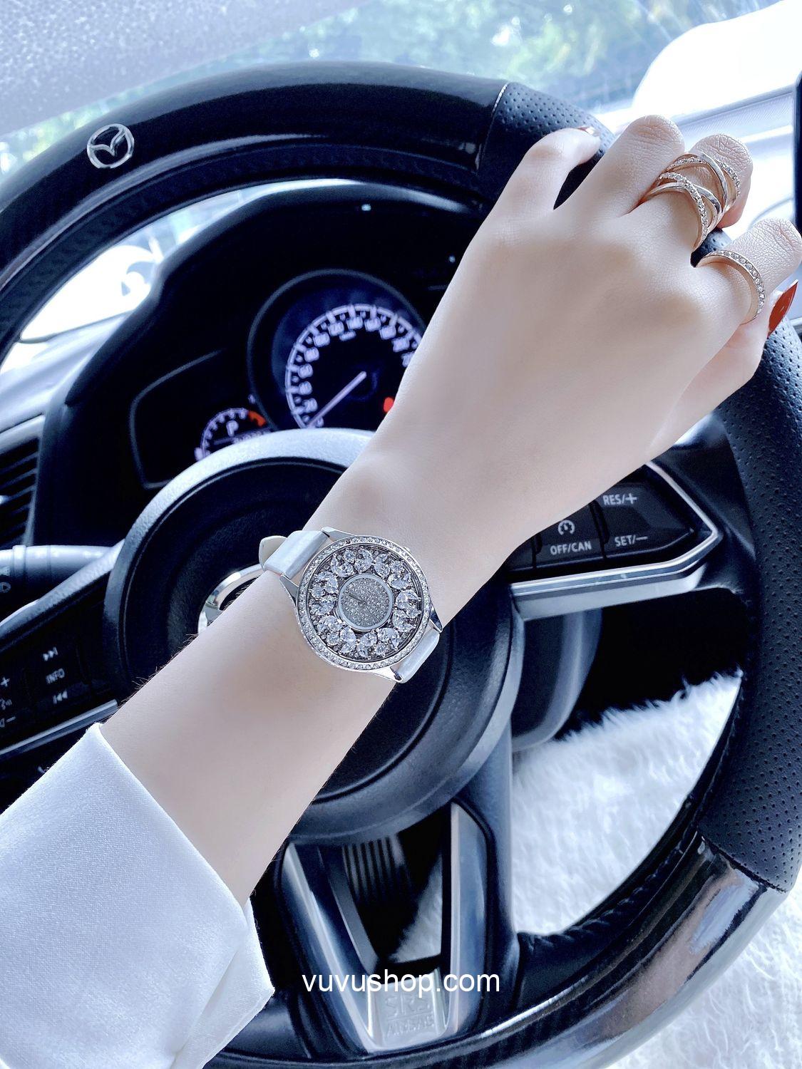 Đồng hồ nữ Gulena AL238 - Dây da - Ảnh 14