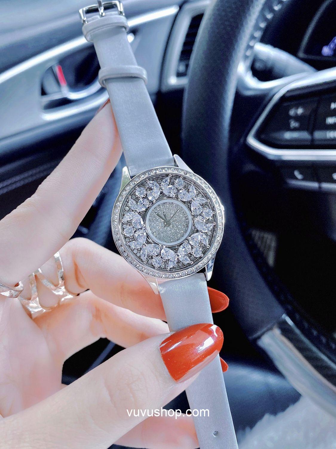 Đồng hồ nữ Gulena AL238 - Dây da - Ảnh 5