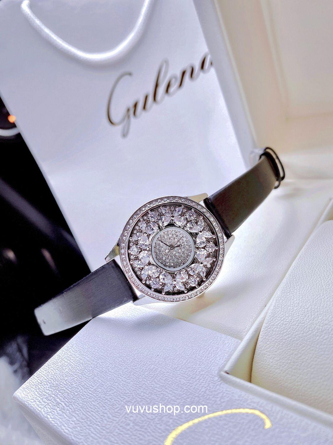 Đồng hồ nữ Gulena AL238 - Dây da - Ảnh 8