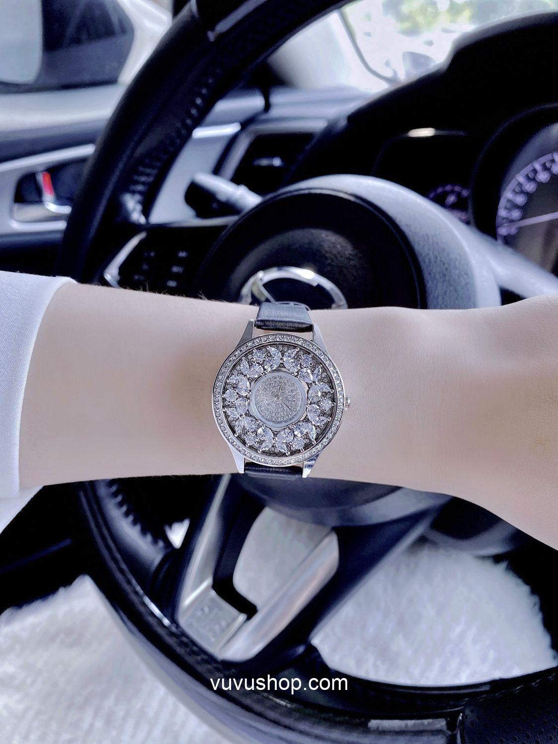 Đồng hồ nữ Gulena AL238 - Dây da - Ảnh 4