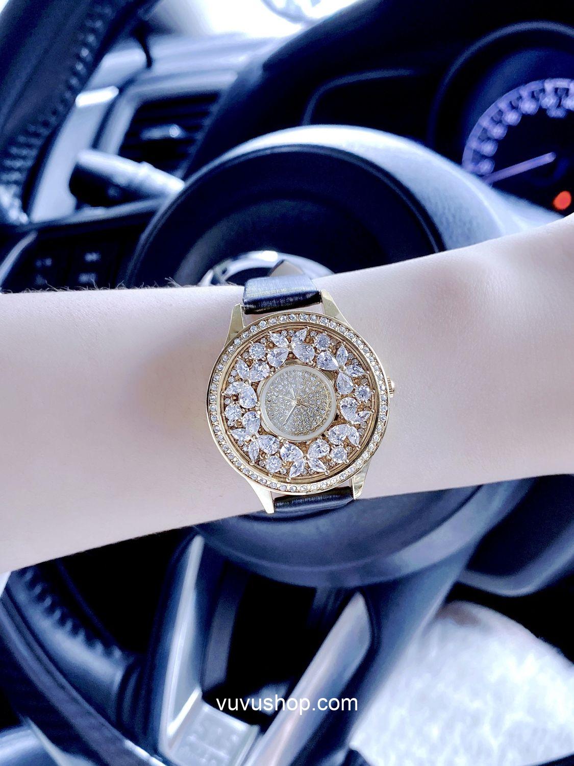 Đồng hồ nữ Gulena AL238 - Dây da - Ảnh 12