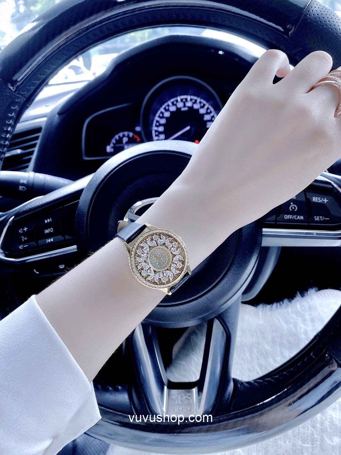 Đồng hồ nữ Gulena AL238 - Dây da - Ảnh 11