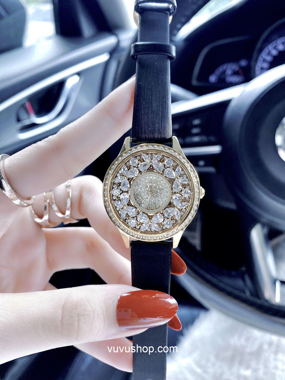 Đồng hồ nữ Gulena AL238 - Dây da