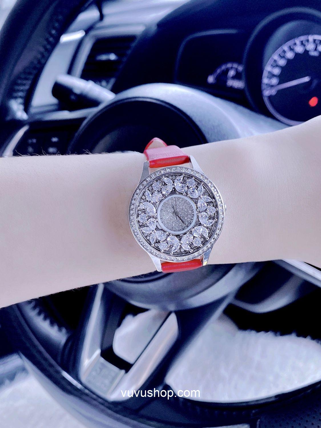 Đồng hồ nữ Gulena AL238 - Dây da - Ảnh 13