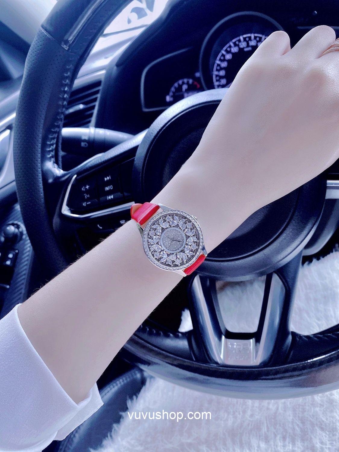 Đồng hồ nữ Gulena AL238 - Dây da - Ảnh 12