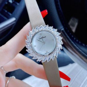 Đồng hồ nữ Gulena AL253 - Dây da