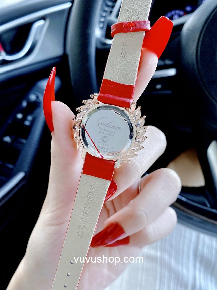 Đồng hồ nữ Gulena AL253 - Dây da - Ảnh 7