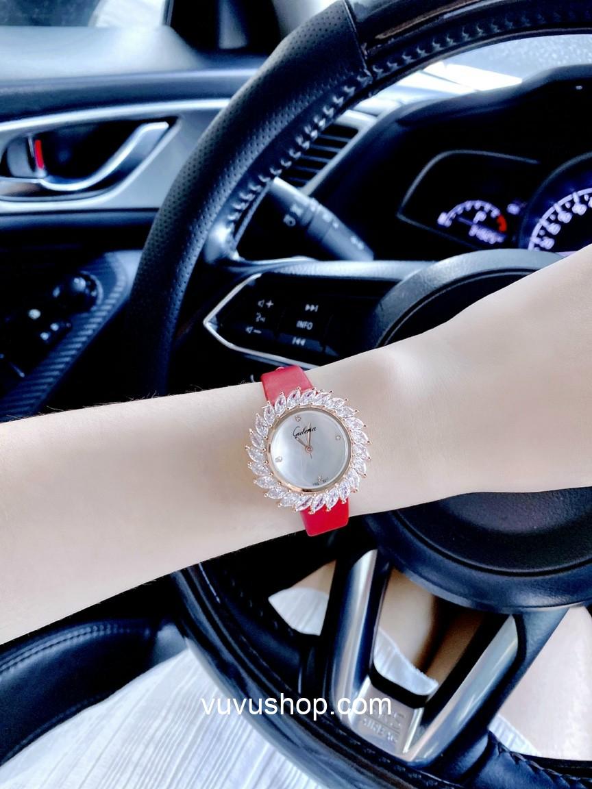 Đồng hồ nữ Gulena AL253 - Dây da - Ảnh 4