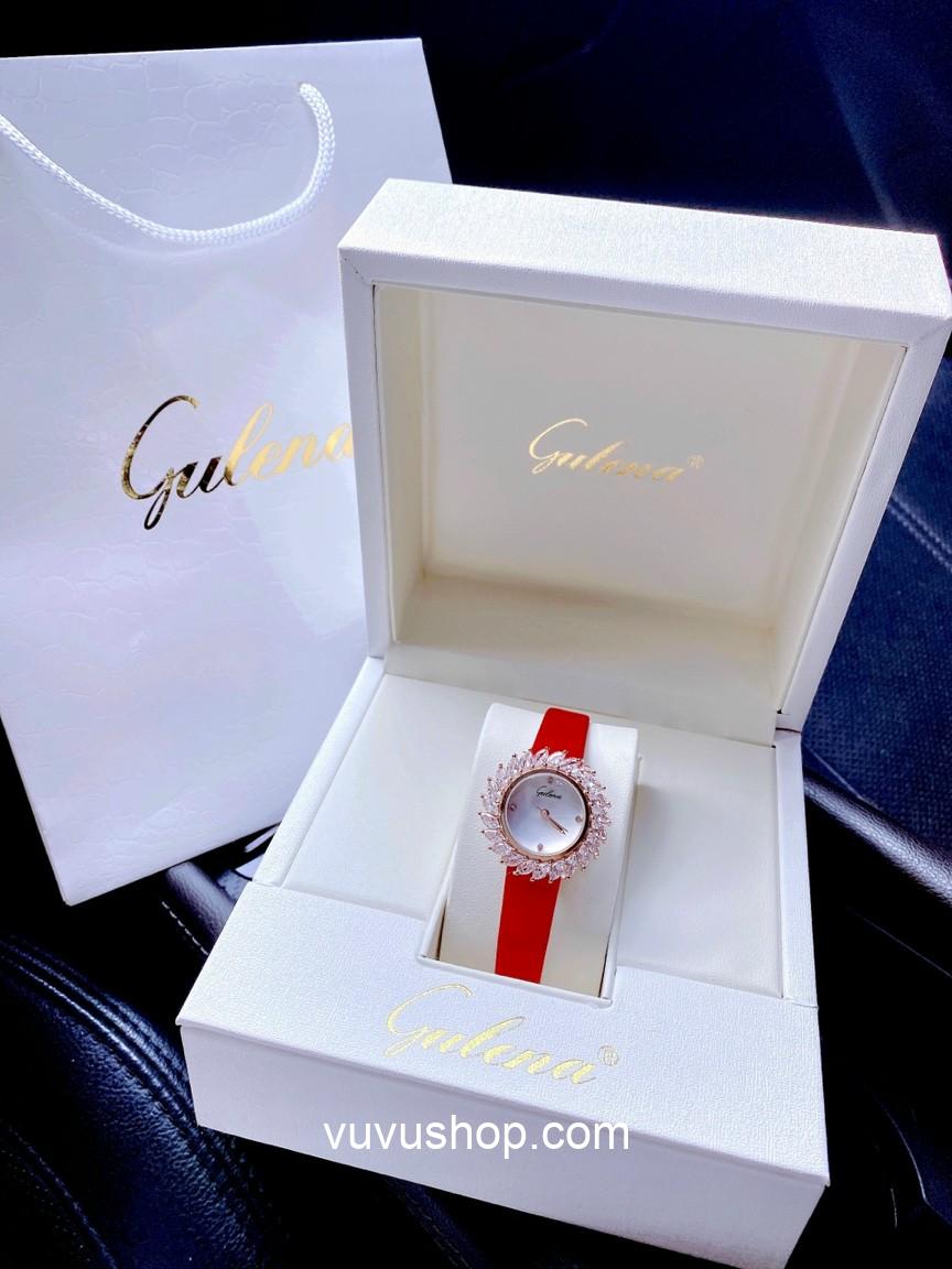 Đồng hồ nữ Gulena AL253 - Dây da - Ảnh 10