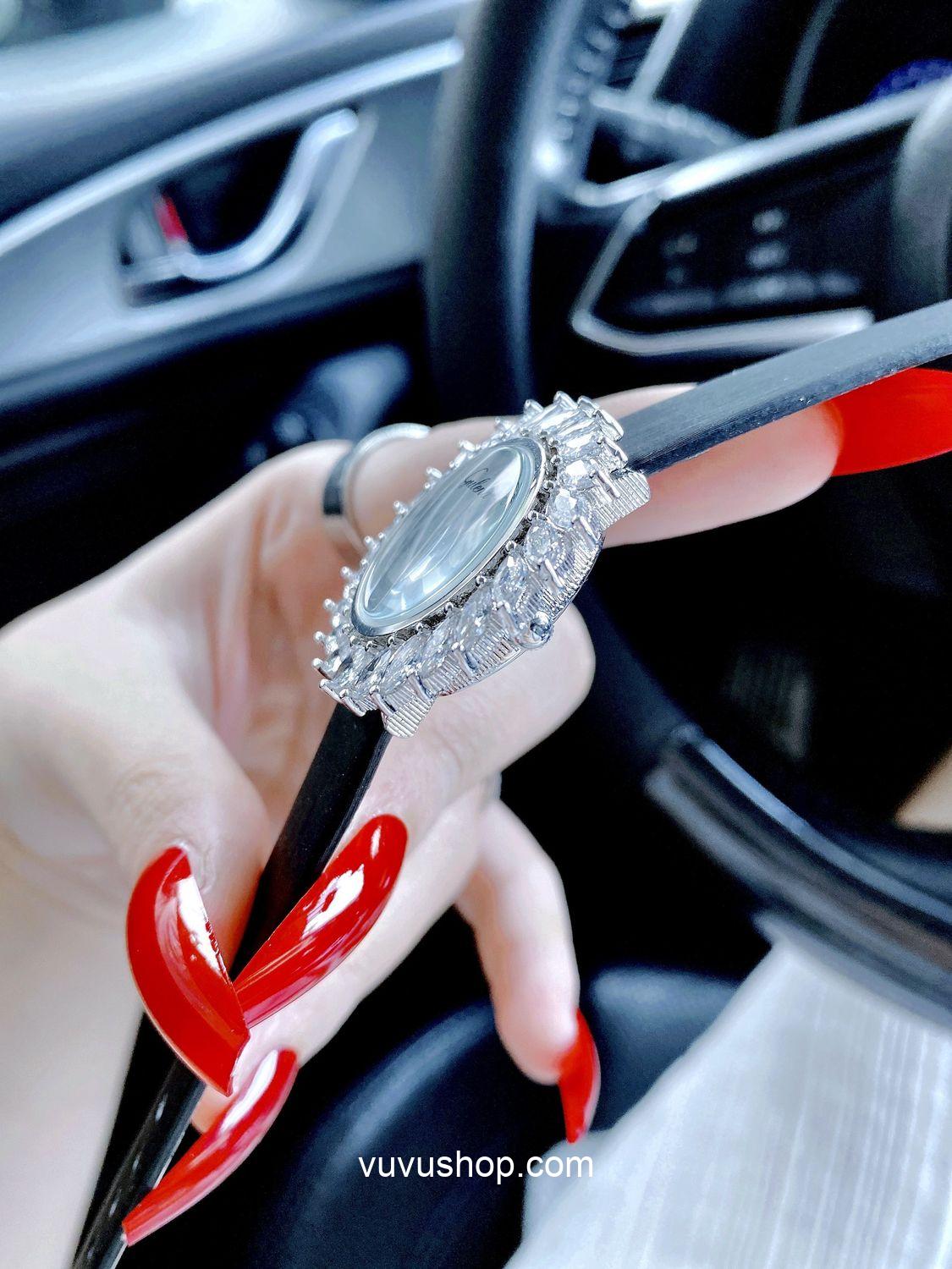 Đồng hồ nữ Gulena AL253 - Dây da - Ảnh 9