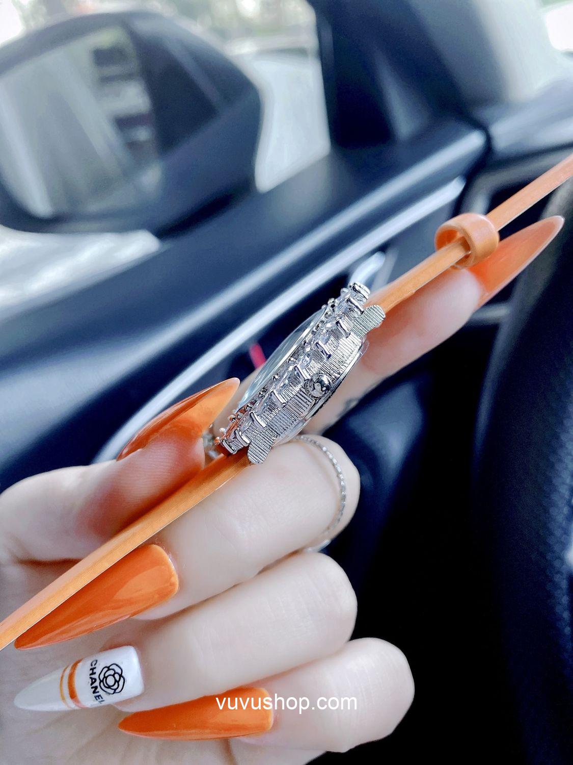 Đồng hồ nữ Gulena AL253 - Dây da - Ảnh 5