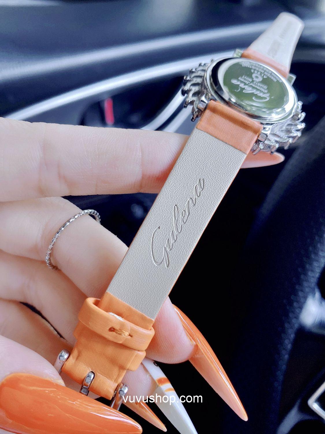 Đồng hồ nữ Gulena AL253 - Dây da - Ảnh 6