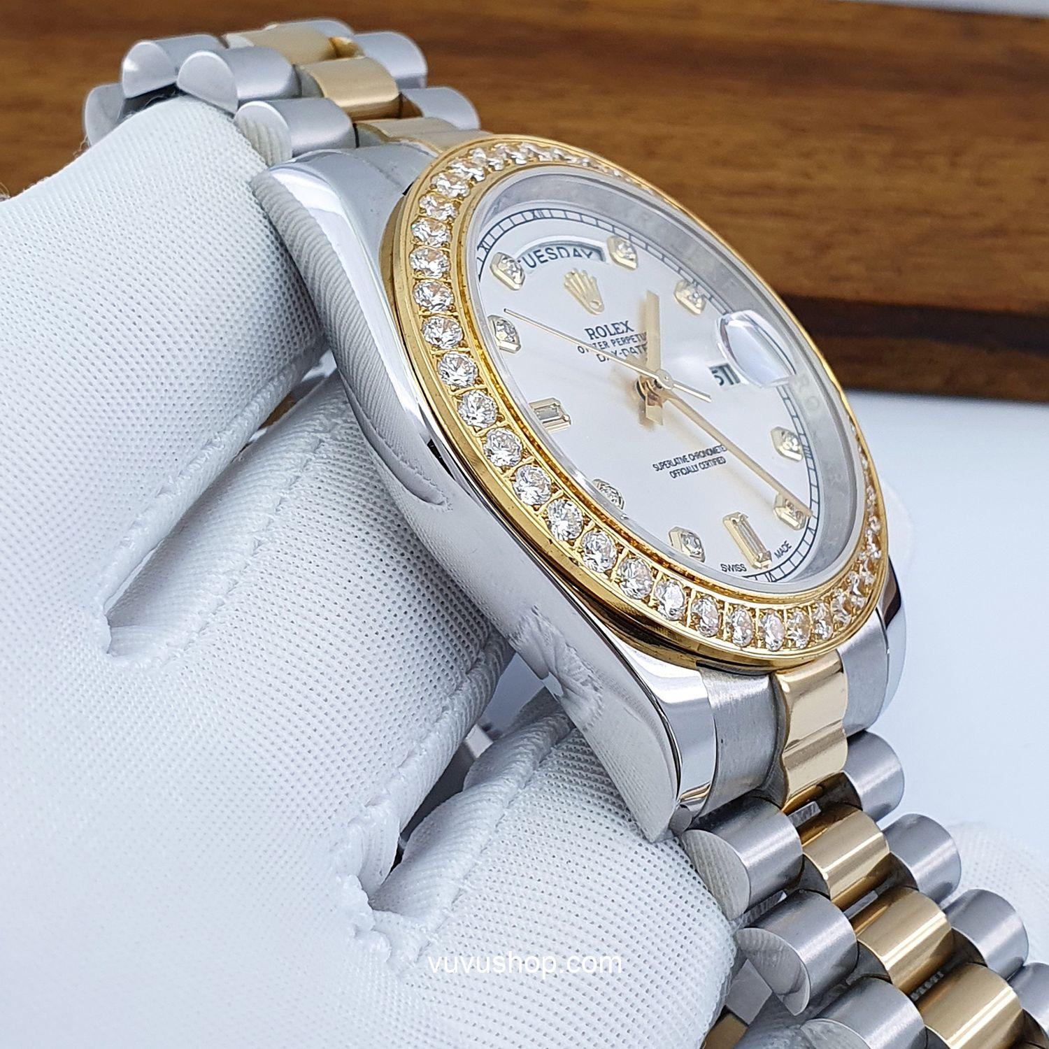 Đồng hồ nam ROLEX Oyster Day-Date - Automatic - Ảnh 6