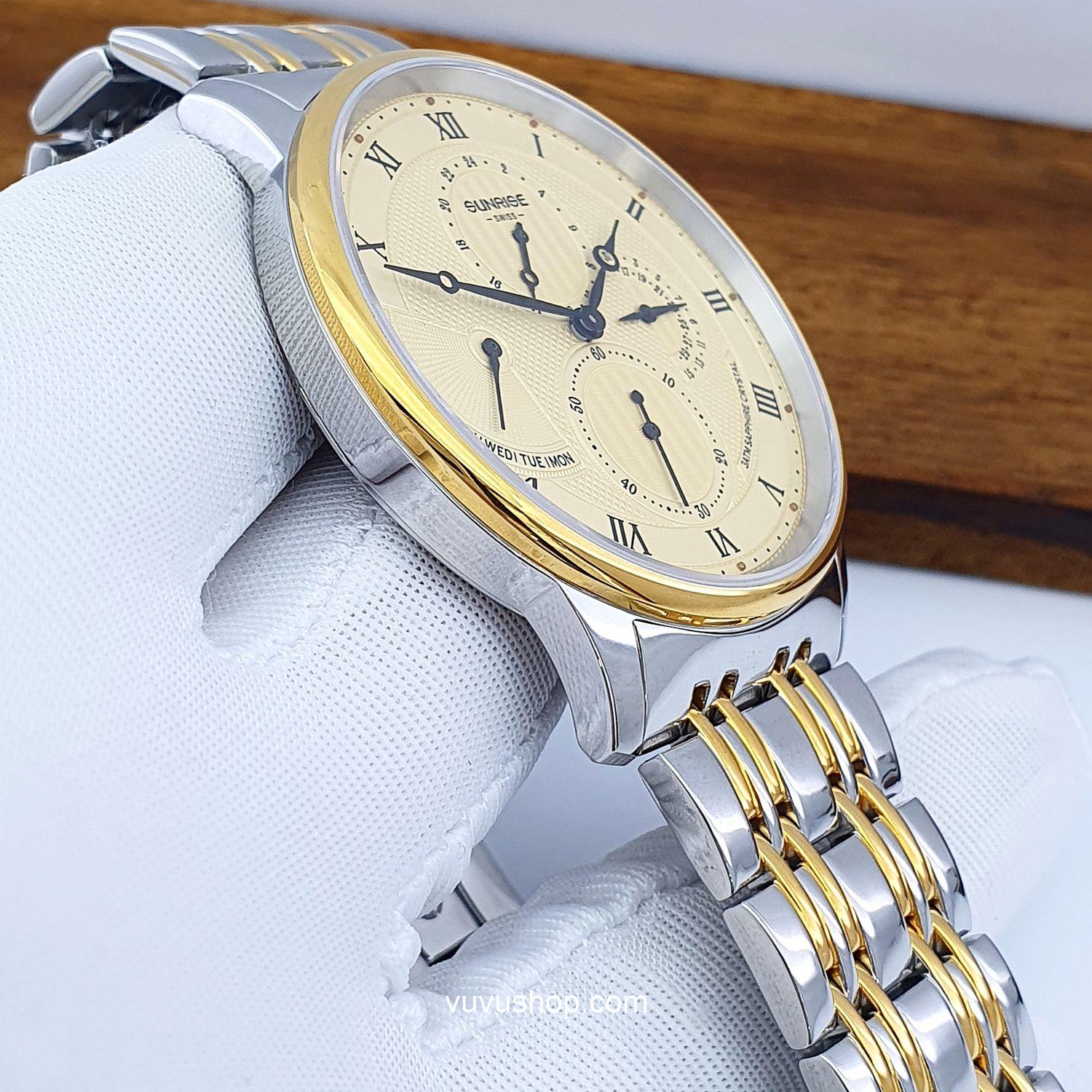 Đồng hồ nam SUNRISE 1134SA Chính hãng - Ảnh 7