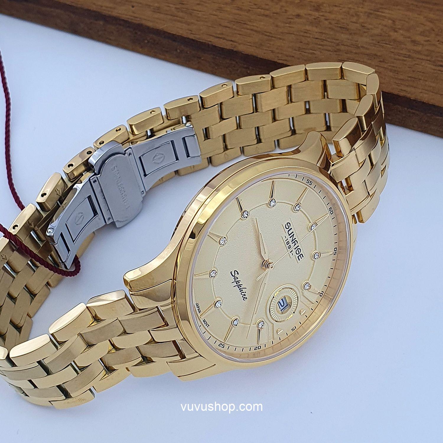 Đồng hồ nam SUNRISE 1222SA Chính hãng - Ảnh 9