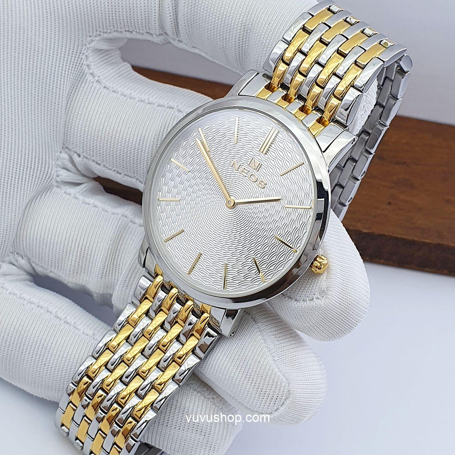 Đồng hồ nam NEOS N-40577M Siêu mỏng Chính hãng - Ảnh 12