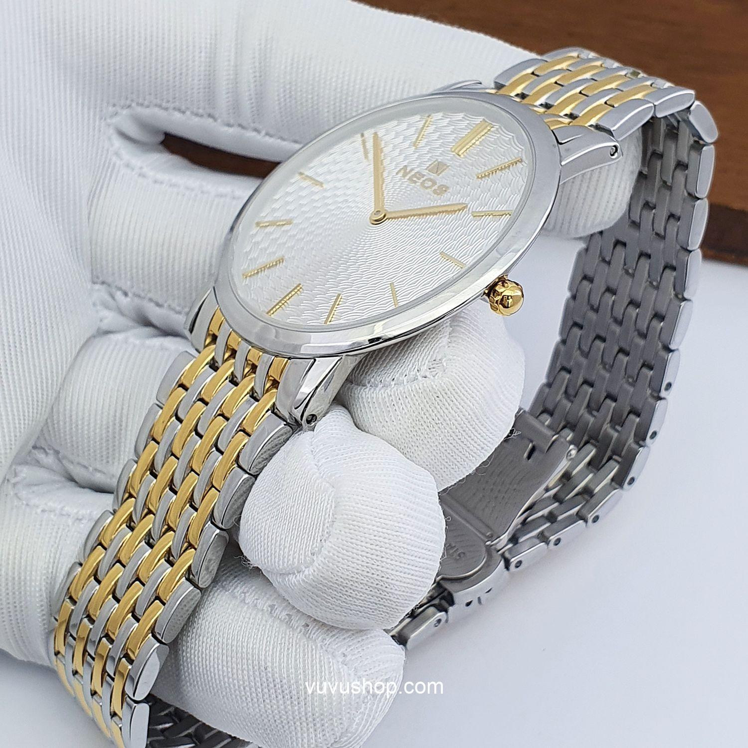 Đồng hồ nam NEOS N-40577M Siêu mỏng Chính hãng - Ảnh 10