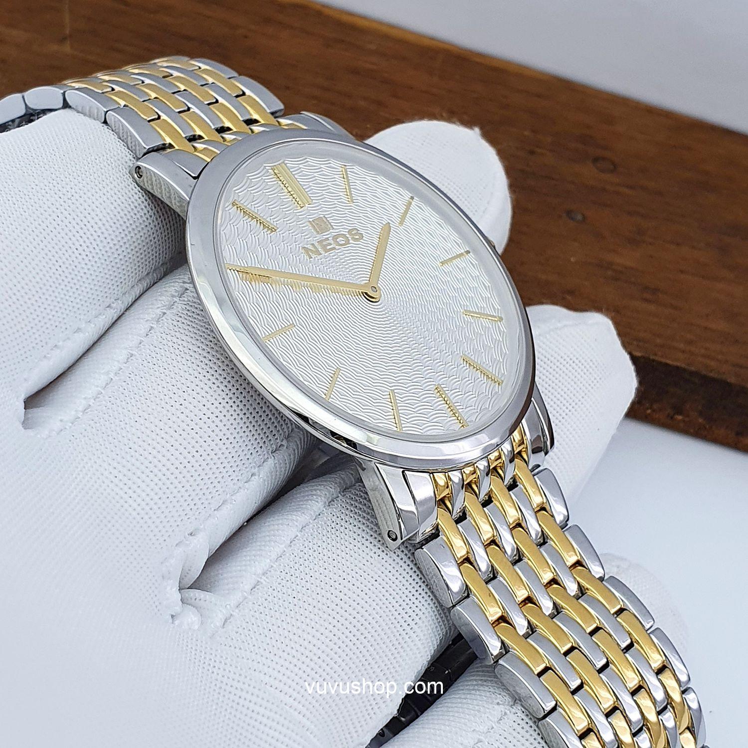 Đồng hồ nam NEOS N-40577M Siêu mỏng Chính hãng - Ảnh 11