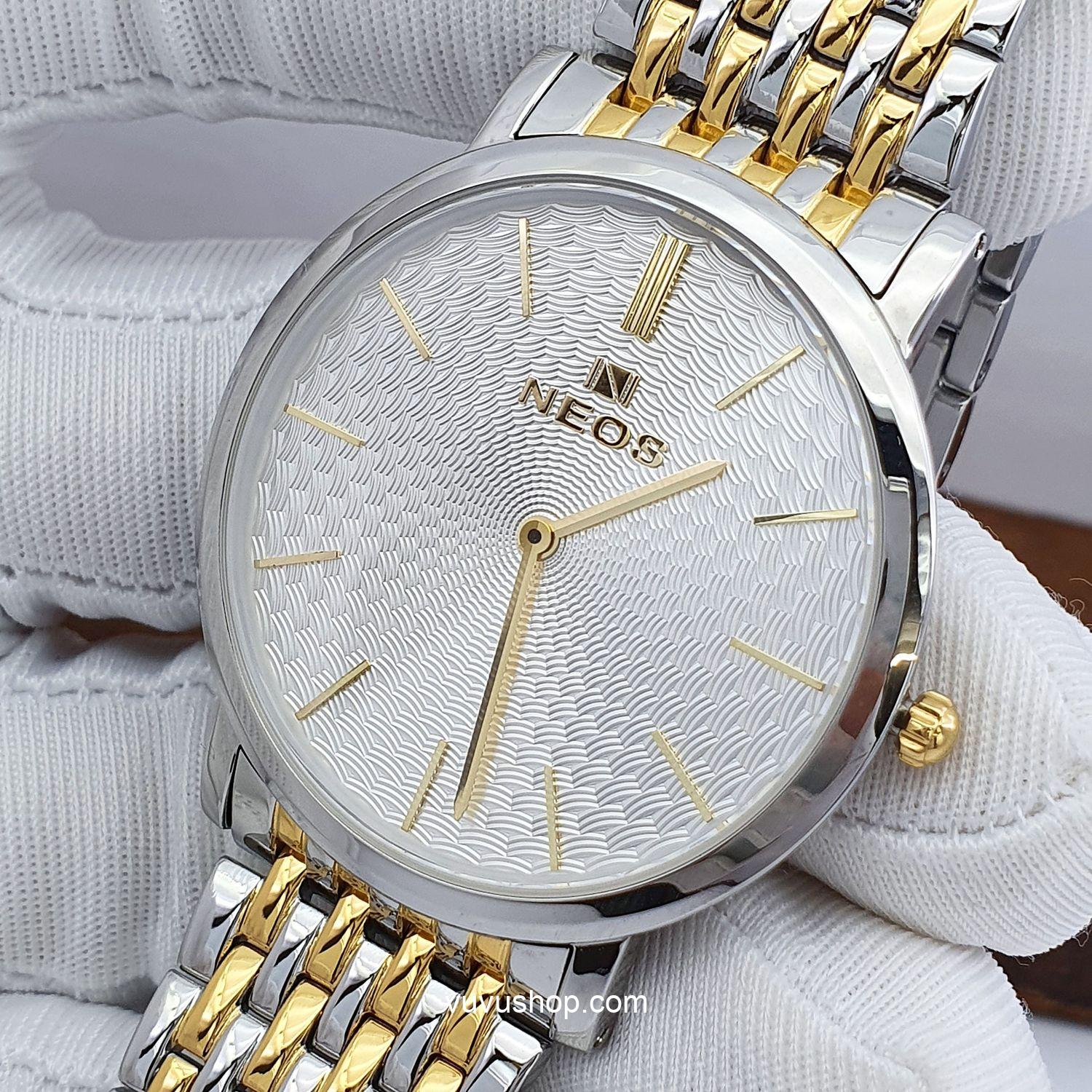 Đồng hồ nam NEOS N-40577M Siêu mỏng Chính hãng - Ảnh 4