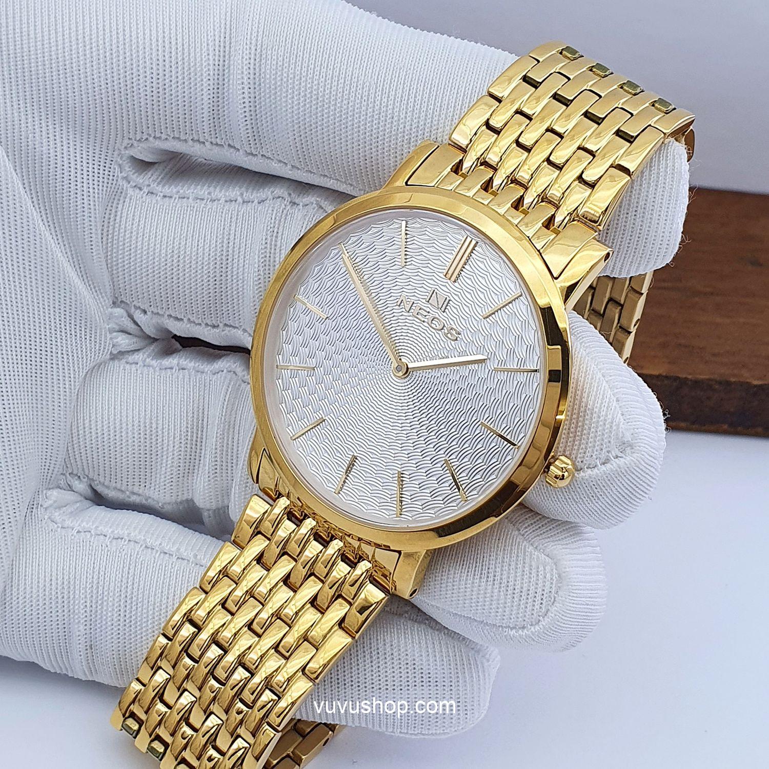 Đồng hồ nam NEOS N-40577M Siêu mỏng Chính hãng - Ảnh 10