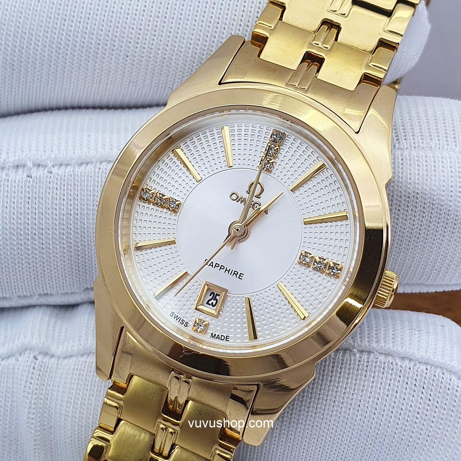 Đồng hồ đôi OMEGA 802M - Kính Sapphire - Ảnh 9