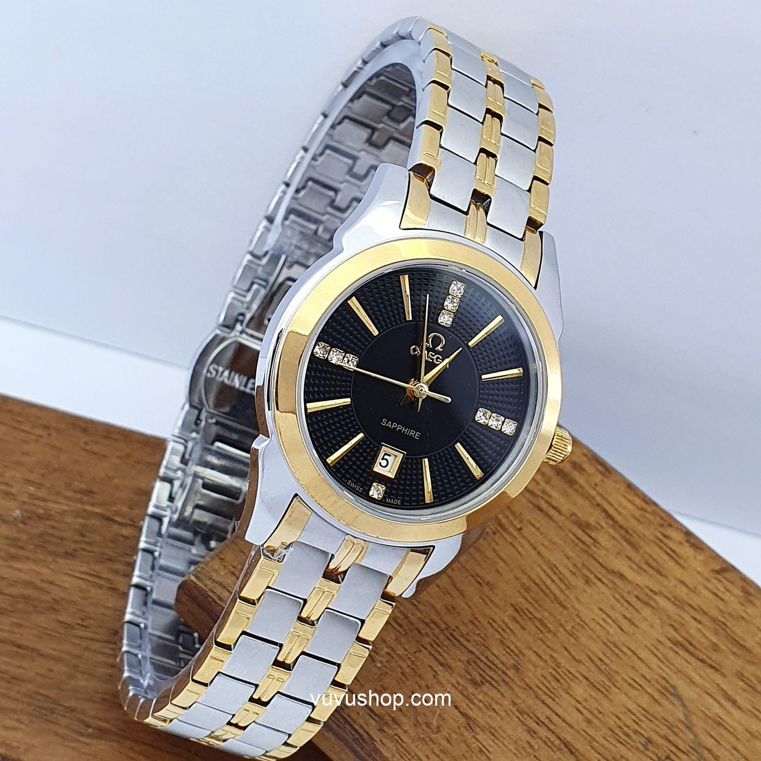 Đồng hồ đôi OMEGA 802M - Kính Sapphire - Ảnh 6