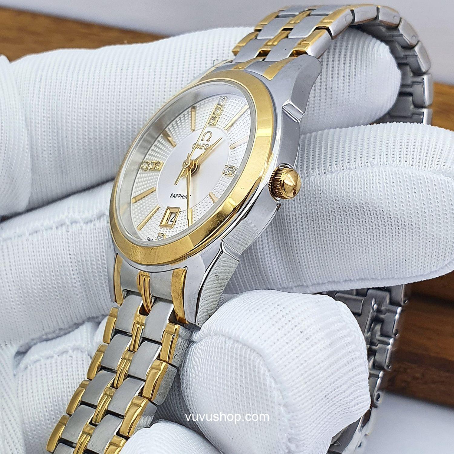 Đồng hồ đôi OMEGA 802M - Kính Sapphire - Ảnh 11