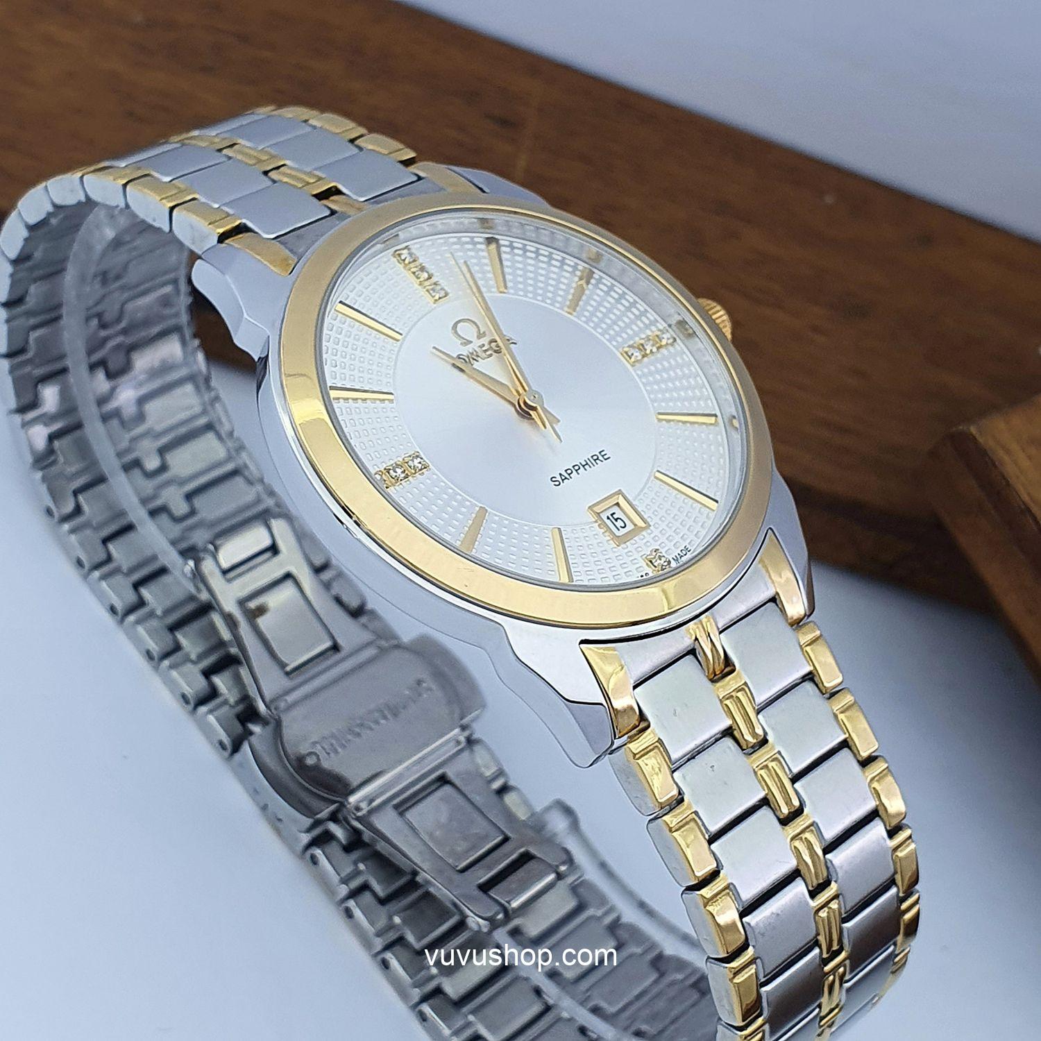 Đồng hồ đôi OMEGA 802M - Kính Sapphire - Ảnh 8