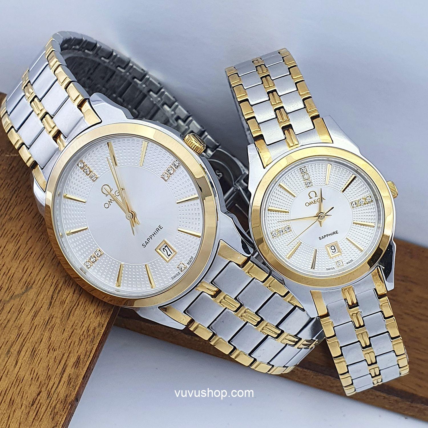 Đồng hồ đôi OMEGA 802M - Kính Sapphire