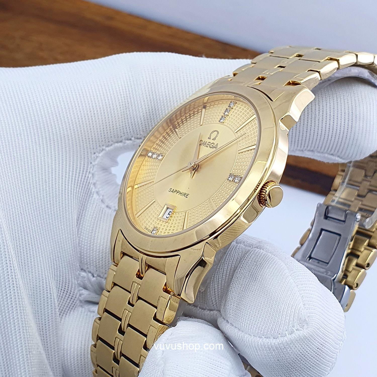 Đồng hồ đôi OMEGA 802M - Kính Sapphire - Ảnh 6