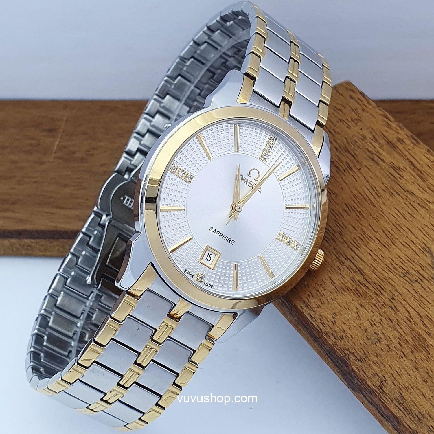 Đồng hồ đôi OMEGA 802M - Kính Sapphire - Ảnh 3