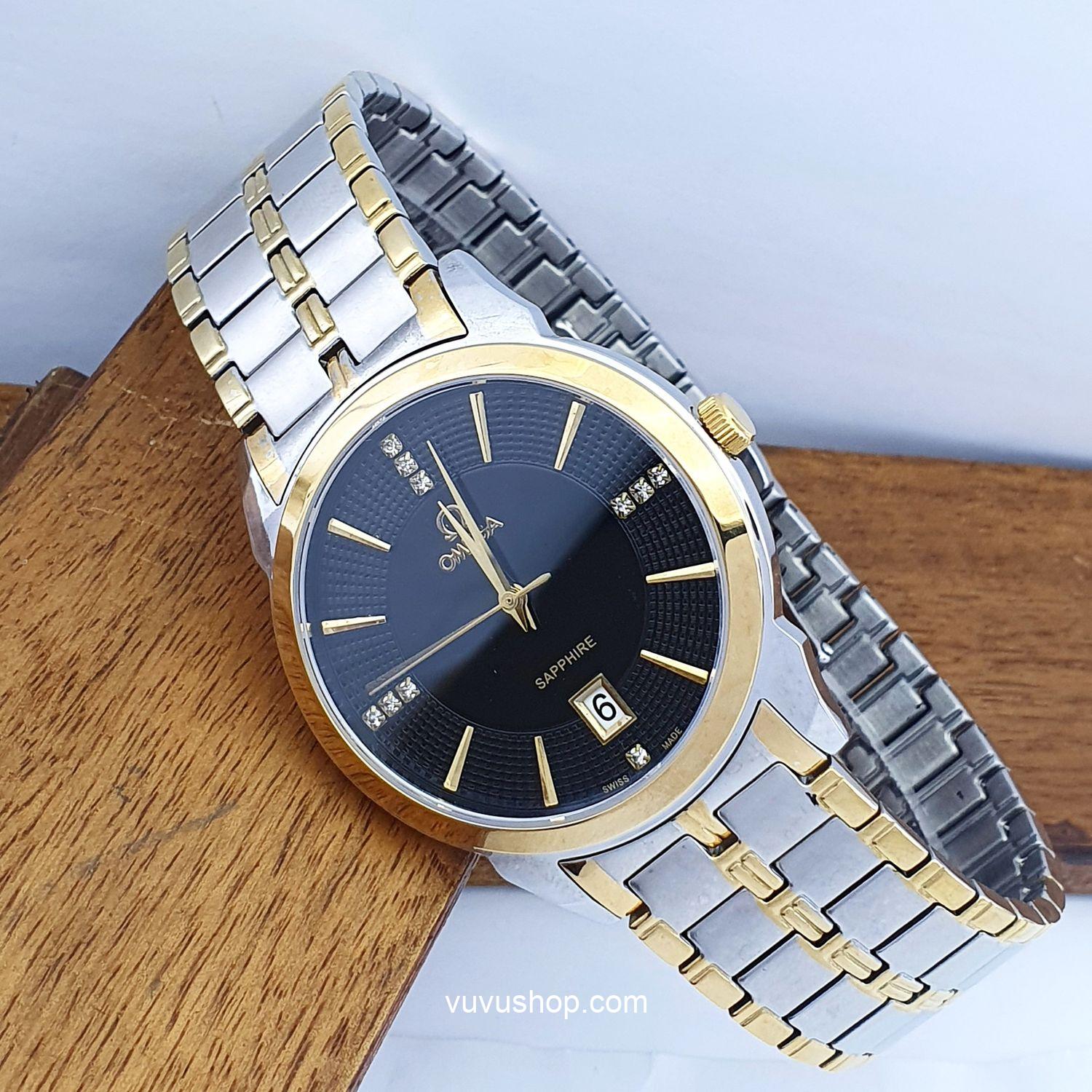 Đồng hồ đôi OMEGA 802M - Kính Sapphire - Ảnh 4